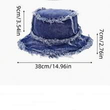 1入組雙面碗帽，日系街頭時尚嘻哈帥氣漏斗帽，男士多功能透氣、防風、防曬 - 粉色 - 查看 7