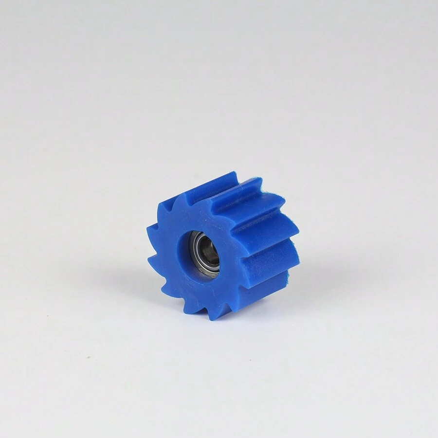 PowerMotor Phụ kiện xe máy Hướng dẫn có răng Phụ kiện bánh xích Bộ căng xích Kích thước 10 mm - Màu xanh lam - Xem 1