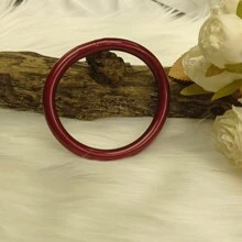 1件亮片果冻手镯，夸张设计，9毫米圆形手镯，男女通用，礼品 - 彩色 - 查看 3