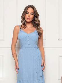 Women Dresses - Màu xanh nhạt - Xem 5