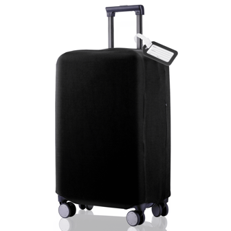Travel Luggage Protection Cover, Elastic Suitcase Dustproof Case, Thick Waterproof Outdoor Bag Cover, Anti-Shock Case Sleeve, Personalized Luggage Cover, Universal Size Fits For Luggage Of 19inch, 20inch, 21inch, 22inch, 24inch, 25inch, 26inch, 28inch, 29inch, 30inch, 31inch, 32inch, 33inch Bag For School School Accessories School Stuff