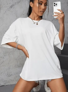 Women T-Shirts - 白色 - 查看 4