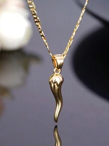 1 件时尚辣椒项链吊坠女士情人节礼物订婚周年派对珠宝、妈妈、母亲、母亲节、礼物 - 1# - 查看 3