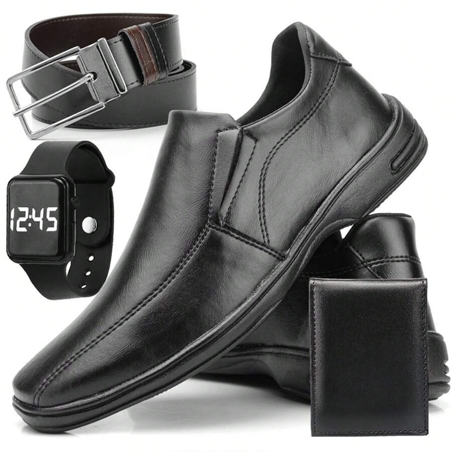 Dress Shoes - 黑色 - 查看 1
