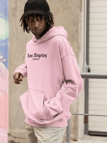 Men Sweatshirts - 淺粉色 - 查看 4