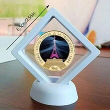 France Paris Sports Game Commemorative Coin Gift Cards Birthday Gift Happy Birthday Coin Commemorative Coin Colorful Cake Collection Small Gift - Olympic Games Commemorative Edition - View 9