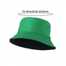 Stylish Unisex Bucket Hat: Breathable, Lightweight, & Sun-Protective In Candy Colors- Durable & Versatile Men's Sun Hat Summer Hat, Suitable For Summer Outdoor Activities Such As Hiking And Fishing