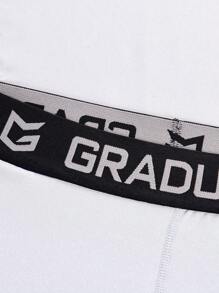G Gradual Pantalones cortos de vóleibol de 3" para mujeres, pantalones cortos de compresión para ejercicio, correr, yoga y gimnasio activo de spandex - Blanco - Ver 8