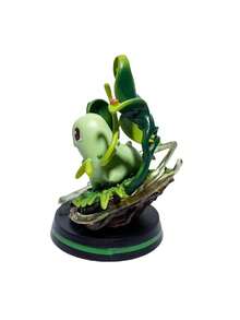 pocket monsters 口袋妖怪系列，適合動漫愛好者的理想禮物，場景模型GK人偶，適用於電腦機箱裝飾和玩偶遊戲 - 綠色 - 查看 5