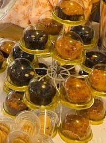 50pcs Round Cake Boxes For Weddings, Parties, And Baking - Gold - View 5