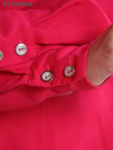 Women Two-Piece Outfits - 紅色 - 查看 5