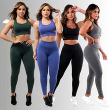 Women Sports Sets - Multicolor - View 3