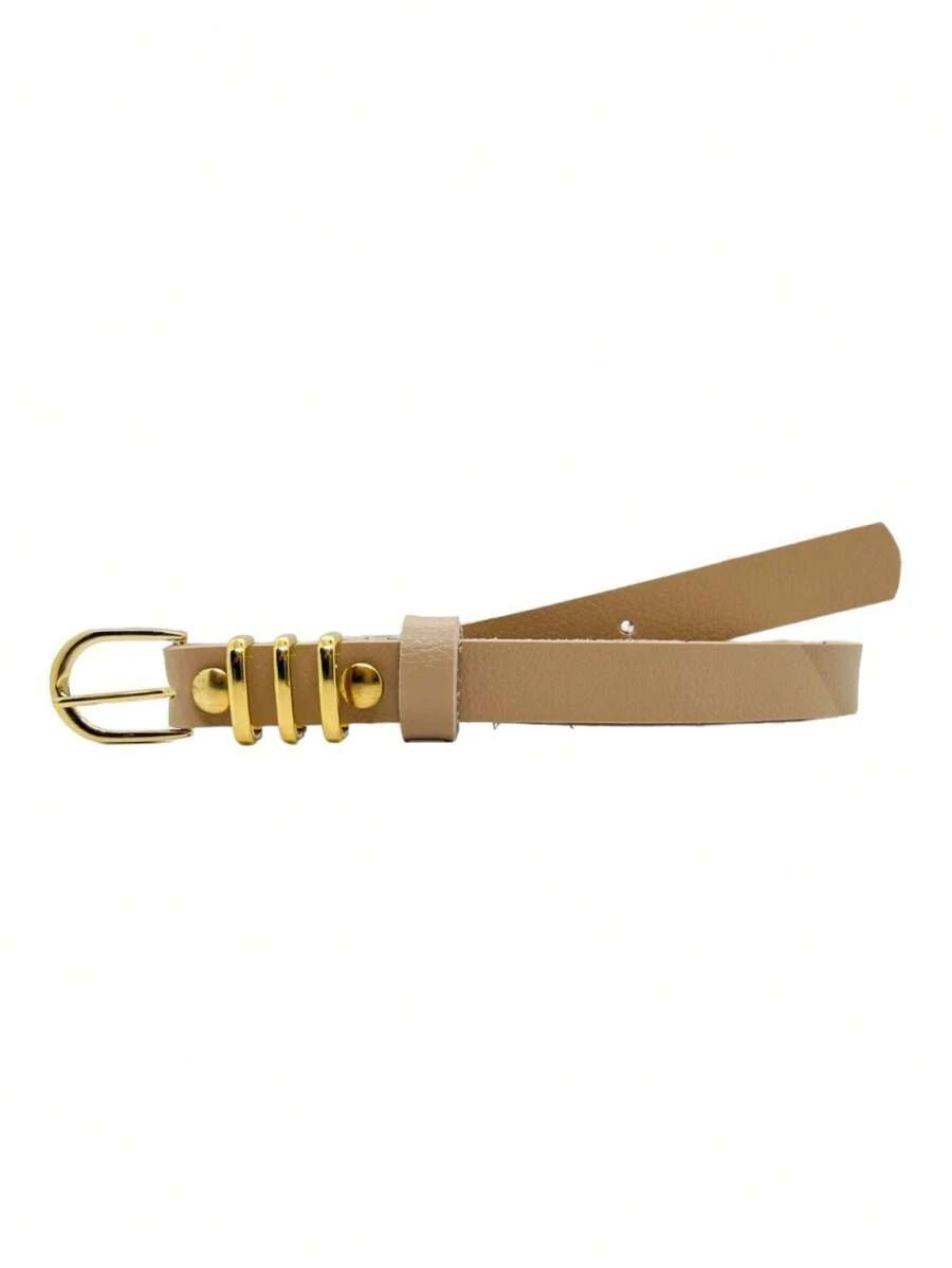 Cinto Feminino da Moda Fivela Oval Cumprida Lançamento - Patrícia