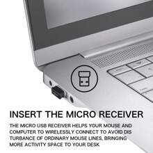 M220 無線靜音滑鼠，2.4 GHz 搭載 USB 迷你接收器，1000 DPI 光學追踪，18個月電池續航，雙手適用於個人電腦/筆記型電腦 - 紅色 - 查看 4