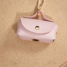 Dog Waste Bag Storage Bag, Leather Dog Poop Bag Small Bag For Dogs