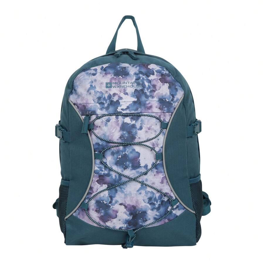 Mountain Warehouse Bolt Painted Effect 18L Backpack (Teal) - Teal Blue - View 1