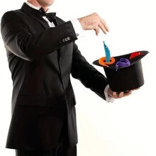 1/10 piezas de lindo gusano mágico de ardilla, juguetes de oruga truco para juegos interactivos, teaser de gato perfecto y fiestas festivas para Mardi Gras y Navidad