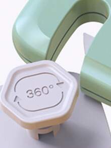 2/5 Chiếc Khóa Ngăn Kéo Tủ Lạnh, Khóa An Toàn Chống Trẻ Em, Thích Hợp Cho Cửa Đôi Và Cửa Tủ - Nhiều màu - Xem 7