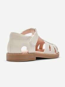 Balabala 兒童公主凉鞋女童鞋2024夏季新款防滑沙灘鞋甜美藝術風 - 白色 - 查看 5