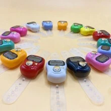 20-30个电子指环计数器/环形手动计数器 人流计数器（颜色随机） 多色简约指环计数器 斋月诵经计数器 斋月祈祷计数便携式小工具 - 彩色 - 查看 4