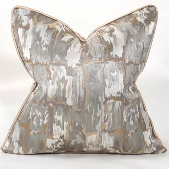 Lyxig och elegant lätt lyxig geometrisk kuddfodral med hög precision, utan fyllning, med osynlig dragkedja, lätt att sätta i och byta ut, utsökt sömmar och slitstark dragkedja. Detta underbara kuddfodral är lämpligt för soffa, soffa, säng, bil, säte, fönstersits, Loveseat, vardagsrum, sovrum, golv, bänk, kontor, kafé, etc.