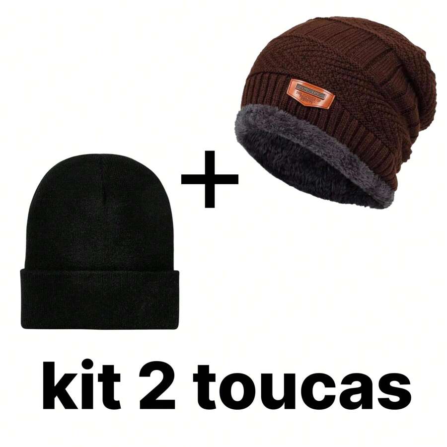 Women Hat Set - Cà phê nâu - Xem 1