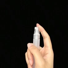 1/3/5/10 piezas Atomizadores de perfume recargables de 10ml, botellas pulverizadoras de tamaño de viaje mate transparente de pequeño tamaño, dispensador de tubo para rociador fino, botellas de agua vacías mini para el cabello, la cara y las plantas, esenciales de viaje, organizador de viaje para la playa, vacaciones de verano, vuelta al colegio, útiles escolares, vacaciones, campamento, accesorios esenciales de vacaciones, perfume para mujeres, perfume para hombres, accesorios de viaje, imprescindibles de viaje, accesorios escolares, artículos de vuelta al colegio - transparente - Ver 2