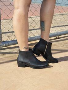 Women Pant Boots - 黑色 - 查看 4