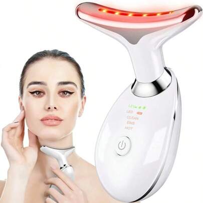 Led Micro-Current Massager Handset Firming Wrinkle Removal Device For Neck Face Skin Care Tightens And Lifts Facial Device Spa Beauty Equipment