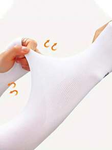 1 Pair Summer Ice Sleeves - Keep Cool And Protect From Harmful Sun Rays