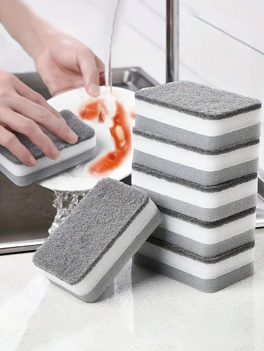 3M 5pcs/Set Kitchen Cleaning Sponge & Dishcloth
