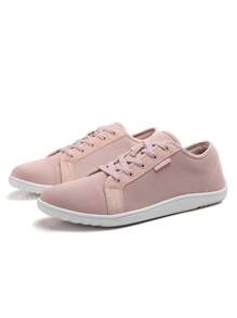 New Women Flat Soft Sole Walking Shoes, Ladies Wide Toe Barefoot Casual Shoes For Walking, Indoor Fitness, Outdoor Running, Simple Fashion Sneakers For Women