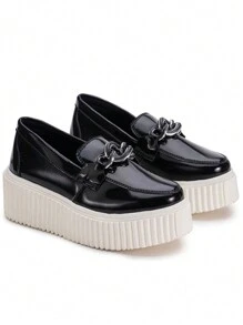 Women Wedges & Flatform - màu đen - Xem 5