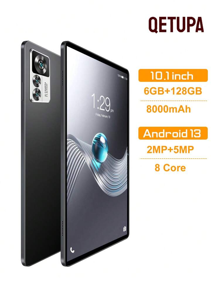 Qetupa 10.1インチタブレット 6GB RAM 128GB 【公式通販】