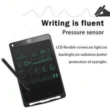 1pc 8.5-Inch Electronic Drawing Tablet LCD Writing Tablet With Touch-Sensitive Digital Pen, Hand-Drawn Writing Tablet, Electronic Blackboard - Blue - View 7