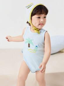 Balabala Newborn Baby Boys Clothes Triangle Suit Two-Piece Set Full  Summer Fresh Cute