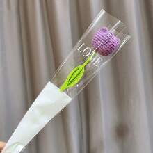 1 Máy Tính Nhân Tạo Dệt Kim Hoa Tulip, Vòng Tay Hoa Lãng Mạn Cho Đám Cưới Trang Trí Nhà Cửa Lễ Tình Nhân Quà Tặng - Nhiều màu - Xem 4