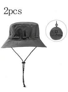 1 Pezzo Nuovo Cappello Da Sole Sportivo Pieghevole Portatile Da Donna Per Pesca, Arrampicata E Protezione Solare, Facile Da Trasportare. Adatto Per Vacanze E Uso Quotidiano