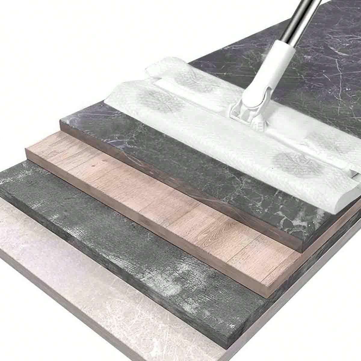 20 PCS , Wet Mop Pad Refill For Floor Cleaning Sweeper Wet Refill