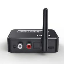 Adaptadores Rca Receptor Bluetooth 5.1convertidor Digital - Negro - Ver 3