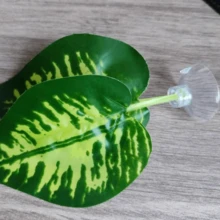 Aquarium Artificial Water Grass Decoration, Betta Fish Rest Leaf For Fish Tank - Multicolor - View 10