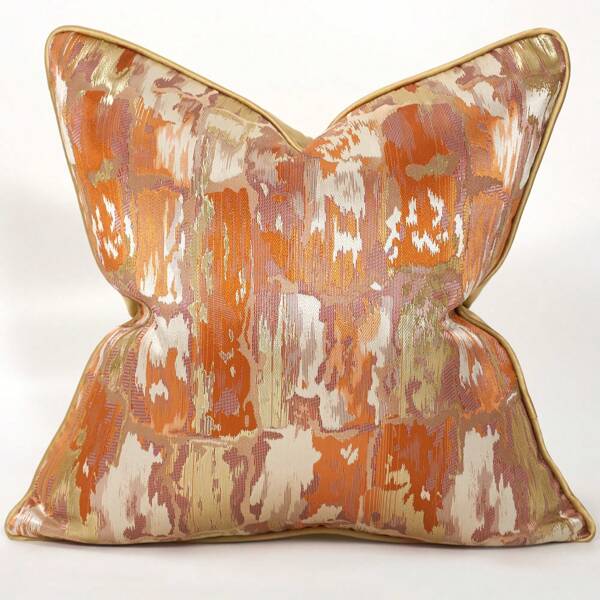 Luxury And Exquisite Light Geometric Cushion Cover Without Filling, Featuring A Hidden Zipper And Elegant Appearance. It Is Easy To Insert And Change The Filling With Exquisite Stitching And Durable Zipper. This Beautiful Pillowcase Is Suitable For Sofas, Couches, Beds, Cars, Chairs, Bay Windows, Loveseats, Living Room, Bedroom, Floor, Bench, Office, Cafe, Etc.