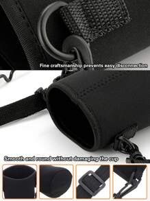 1pc Sports Water Bottle Cover Portable With Strap Water Bottle Case Cup Sleeve For Mug Bottle Holder Outdoor Camping Hiking Accessories Travel Essentials Travel Organizer For Beach Summer Vacation Back To School For School,Office,Household,Travel,Bag,Organizer,Storage,Kitchen