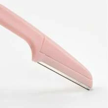 Set portátil de afeitadora de cejas plegable para remover vello facial de mujeres, herramienta de belleza para afeitar cejas - multicolor - Ver 11