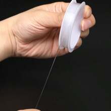 10捆0.8mm彈性水晶串珠線，可用於DIY手鍊和項鍊製作，每捆10米