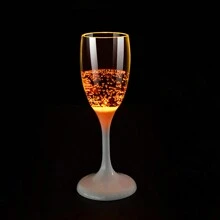 1PC LED Luminous Cup Wedding Banquet Party Atmosphere Champagne Cup  New Unique Luminous Creative Wine Cup