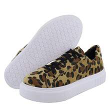 Women Wedge Sneakers - 摩卡棕 - 查看 3