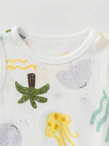 Balabala Newborn Baby Boys Clothes Triangle Suit Two-Piece Set Full  Summer Fresh Cute