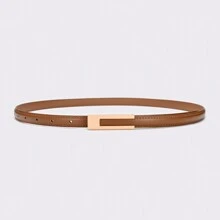 Women Vintage Waist Belt, Simple And Versatile Dress Decoration PU Leather Belt Fall, Autumn, Halloween