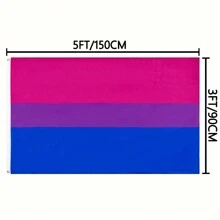 Non-Binary Genderfluid Genderqueer Flag Banner Decoration Tapestry - Black - View 5